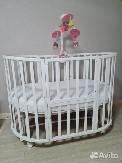 Матрас детский овальный