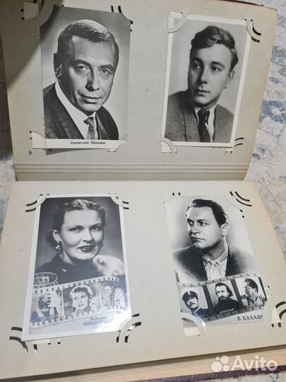 Открытки СССР Артисты 200 шт