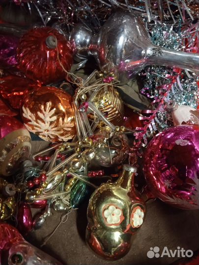 Елочные игрушки СССР