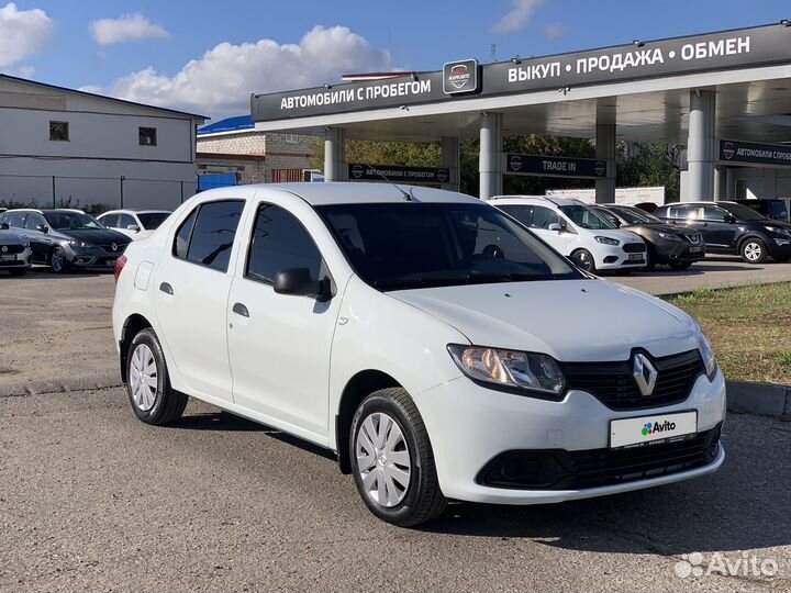 Renault Logan 1.6 МТ, 2017, 128 536 км