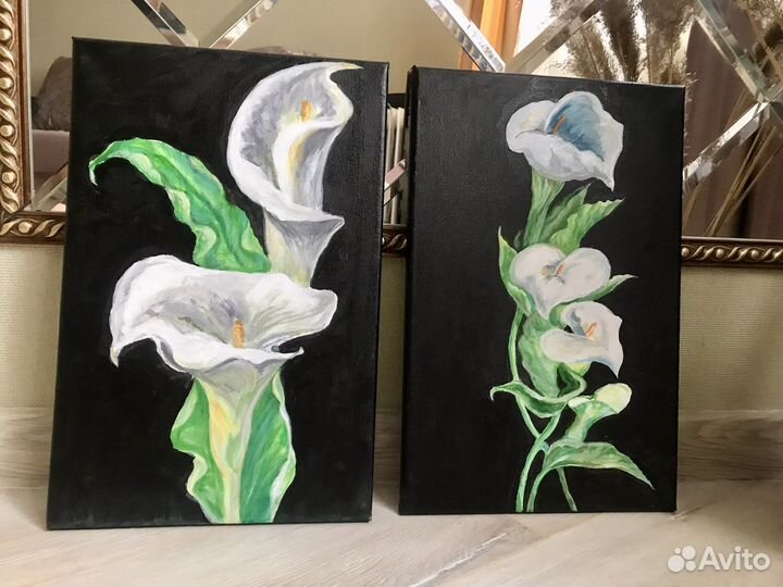 Картина акрил на холсте