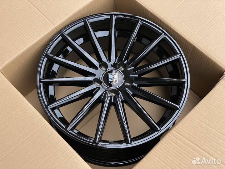 Диски R18 vossen vfs2 r18 ford volvo 5-108 черные