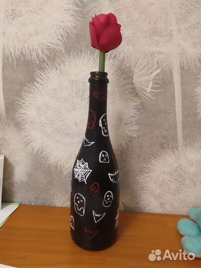 Бутылка роспись