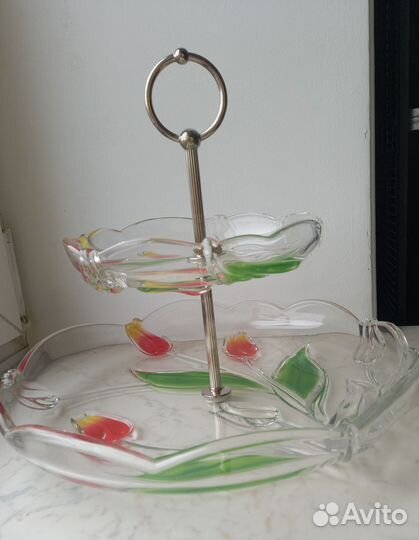 Ваза для фруктов и конфет Walther Glas Германия