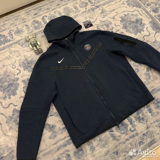 Зип Худи nike tech fleece PSG оригинал