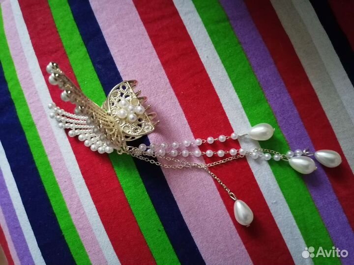 Заколка для волос краб