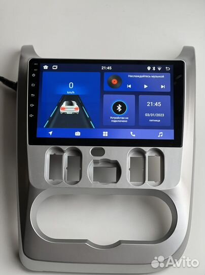 Магнитола renault logan sandero