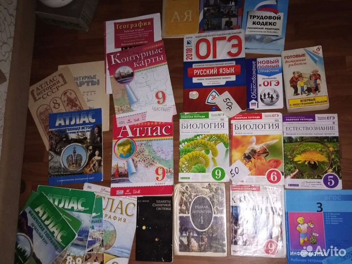 Рабочие тетради.Книги и др (Садовая