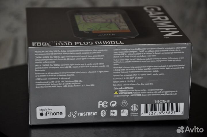 Garmin Edge 1030 Plus Bundle (новый, запечатанный)