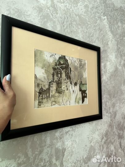 Картина акварель