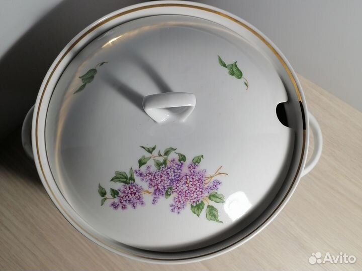 Супница СССР дулево сирень