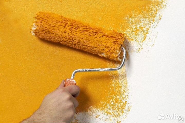 Штукатурка, шпатлевка, обои, покраска стен