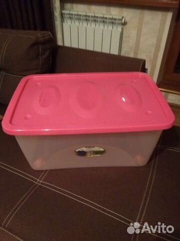 Контейнер для хранения на колесах 600х400х280