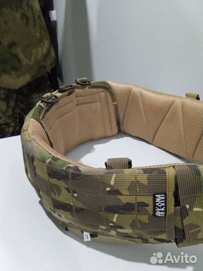 Тактический пояс с баллистическим пакетом С2