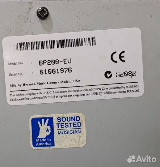 Гитарный басовый мультипроцессор DigiTech BP200