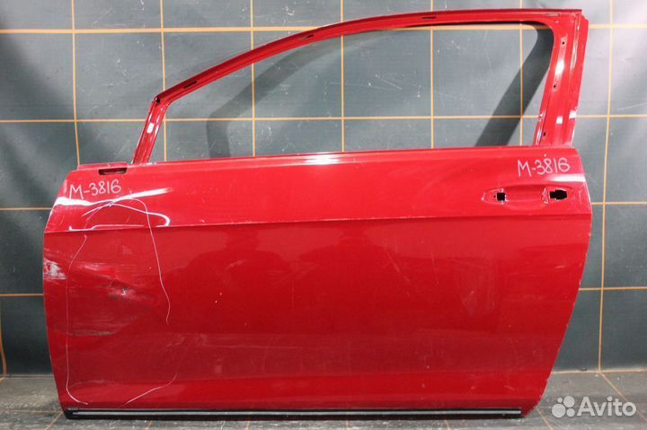 Дверь передняя левая - Opel Corsa D