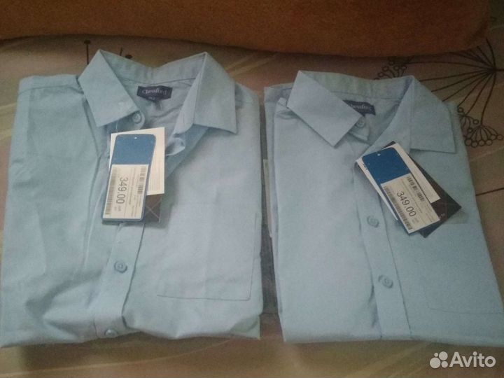 Рубашки на 12-13лет