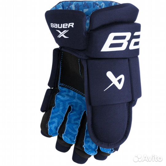 Перчатки хоккейные bauer X S24 INT подростковые