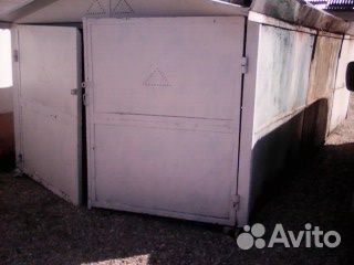 Металлический гараж бу