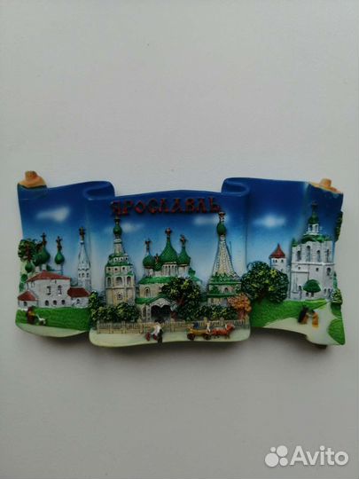 Магниты на холодильник города России