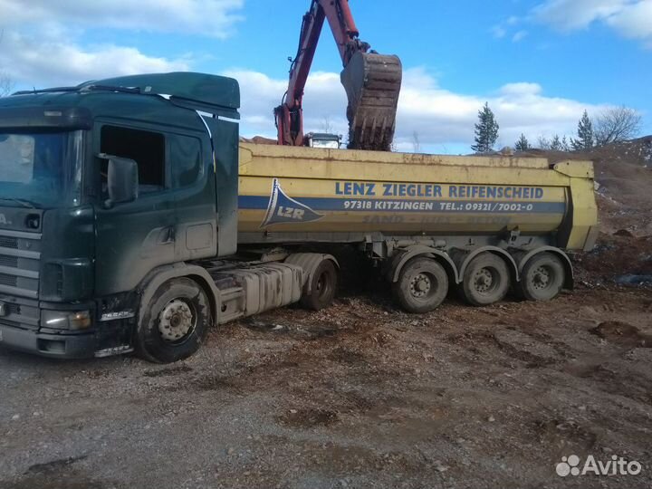 Доставка сыпучих грузов. бетон