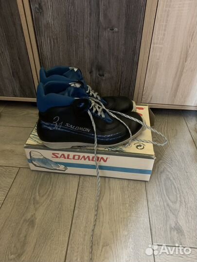 Лыжные ботинки salomon sns