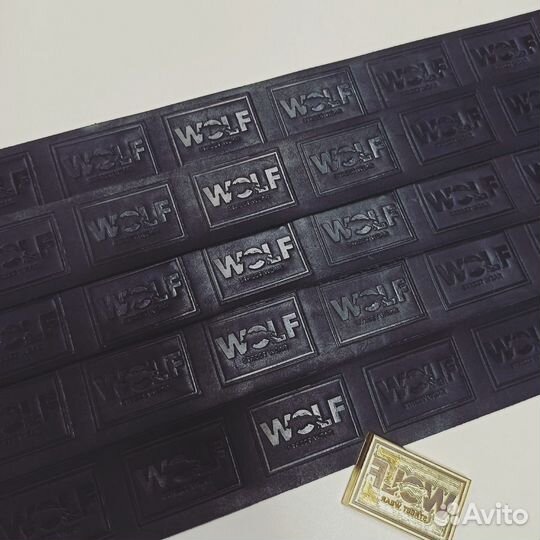 Клише (штамп) для кожи, тиснение