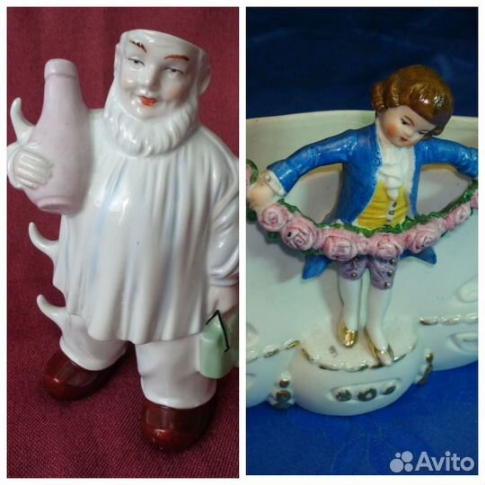 Ваза Штоф Статуэтка гдр Германия Фарфор