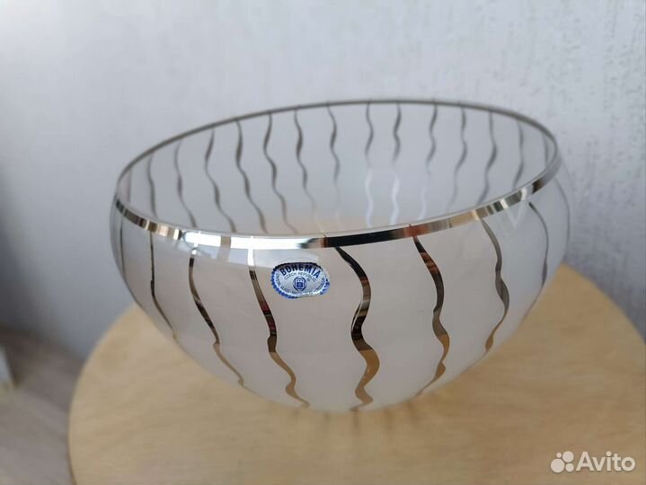 Ваза bohemia crystall glass