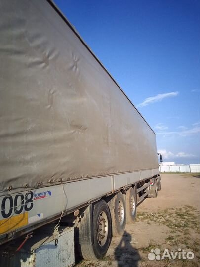 Тент на полуприцеп schmitz
