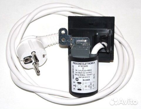 Сетевой шнур с помехоподавляющим фильтром индезит