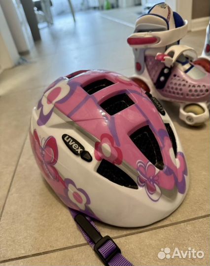 Роликовые коньки детские раздвижные