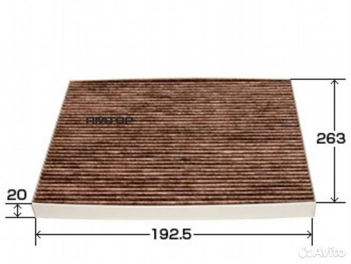 VIC AC207EX AC-207EX VIC X-Power Фильтр салона (уг