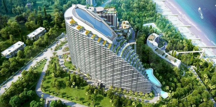 2-к. апартаменты, 94 м², 3/24 эт.