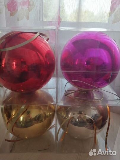 Шары большие для Елки