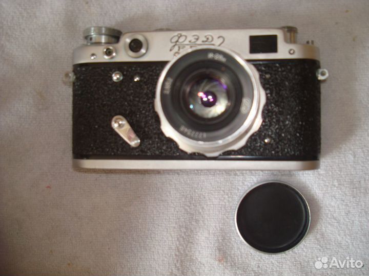 Фотоаппарат фед 2 с фтоэкспонометром и вспышкой