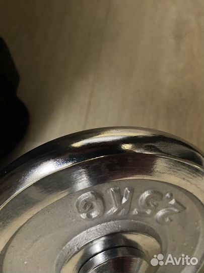 Гантели разборные