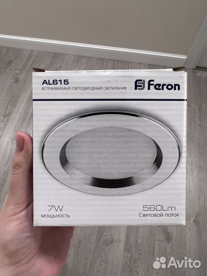 Светодиодный светильник Feron AL615 встраиваемый