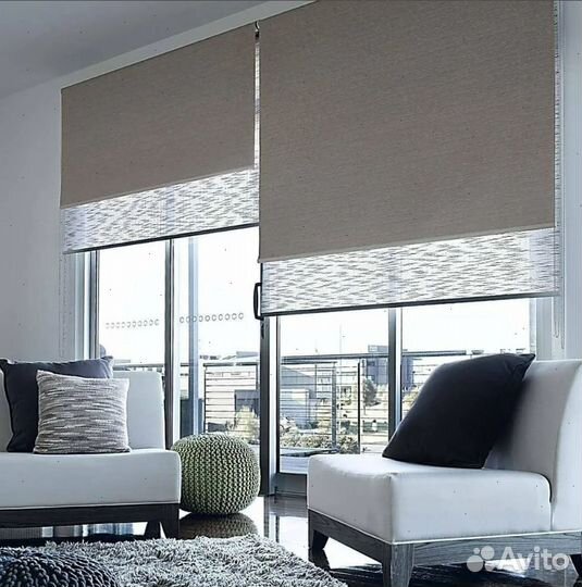 Рулонные шторы Блэкаут с гарантией 2 года