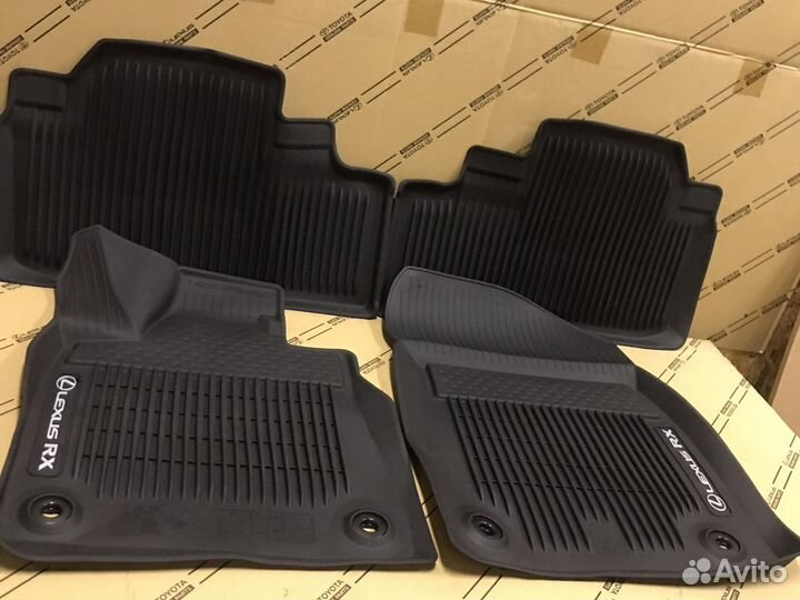 Коврики салона lexus Rx300 резиновые оригинал