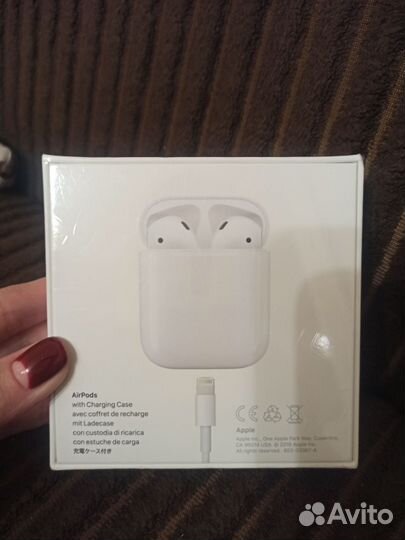 Наушники Apple airpods 2 оригинал