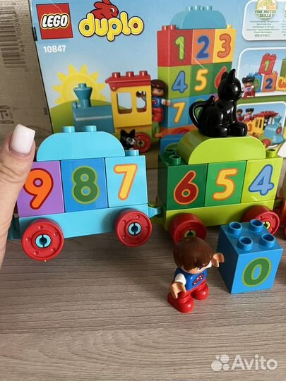 Lego duplo мой первый поезд