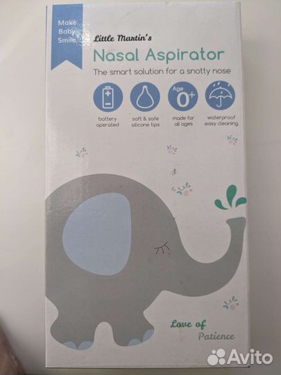 Новый назальный аспиратор Little Martin's (usa)