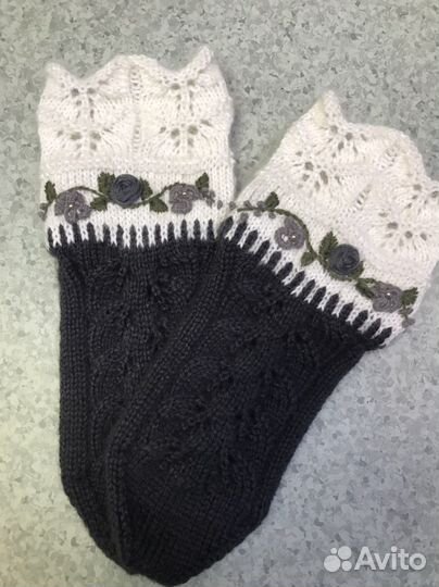 Ажурные носки женские