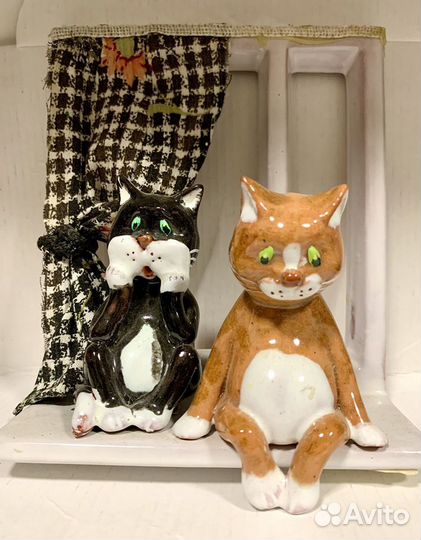 Коты. Керамика ручной работы. Прекрасный подарок