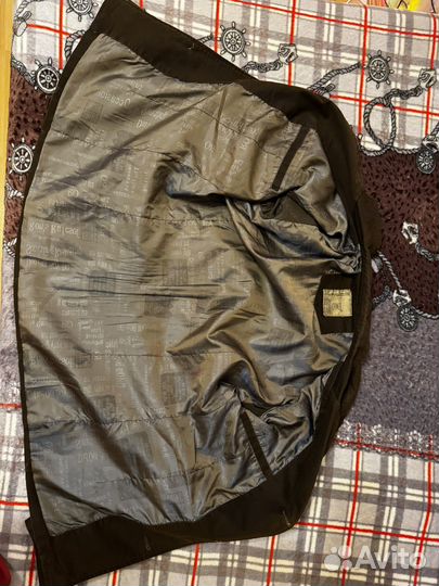 Джинсовый коричневый пиджак «pgreat»