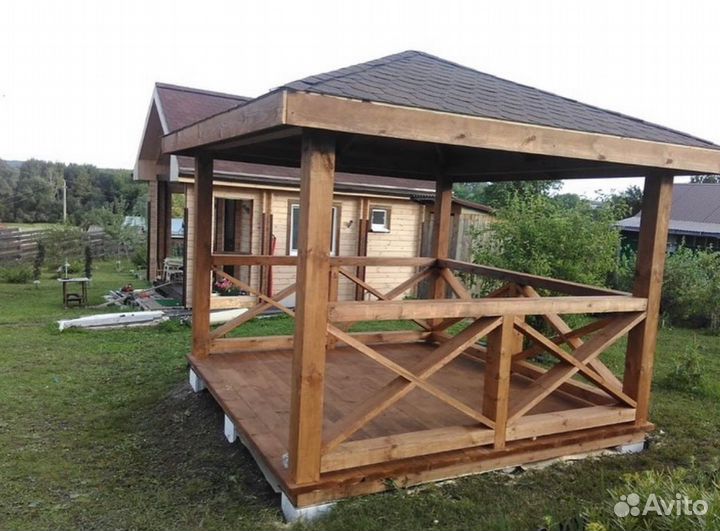 Беседка под ключ