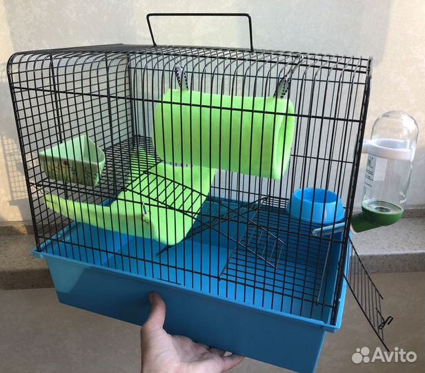 Клетка для хомячков и др. грызунов новая