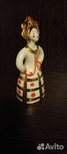 Статуэтка Барыня, Дулево, фарфор