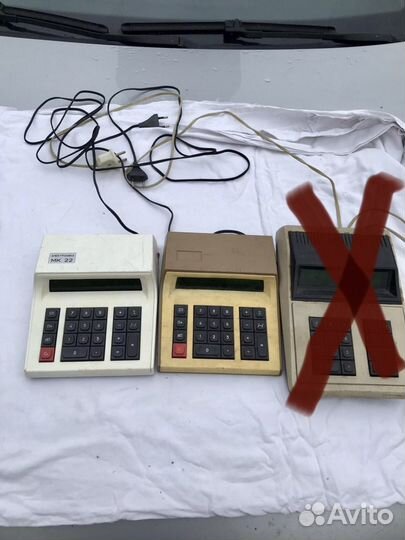 Калькуляторы СССР